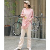 裾 ラウンド Tシャツ | ad thie | 詳細画像70 
