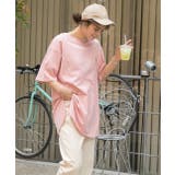 裾 ラウンド Tシャツ | ad thie | 詳細画像71 