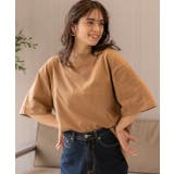 裾 ラウンド Tシャツ | ad thie | 詳細画像75 