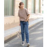 裾 ラウンド Tシャツ | ad thie | 詳細画像79 