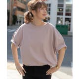 裾 ラウンド Tシャツ | ad thie | 詳細画像80 