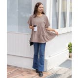 ティアードチュニックTシャツ ティアードチュニック フリル | ad thie | 詳細画像41 