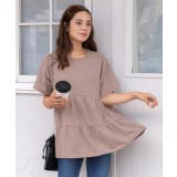 ティアードチュニックTシャツ ティアードチュニック フリル | ad thie | 詳細画像42 