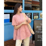 ティアードチュニックTシャツ ティアードチュニック フリル | ad thie | 詳細画像44 