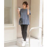 ティアードチュニックTシャツ ティアードチュニック フリル | ad thie | 詳細画像45 