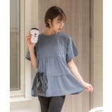 ティアードチュニックTシャツ ティアードチュニック フリル | ad thie | 詳細画像46 