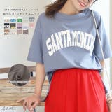 SANTAMONIKA プリントTシャツ ビックシルエット | ad thie | 詳細画像1 