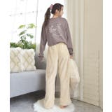 ボアロングパンツ ルームウエア もこもこ | ad thie | 詳細画像17
