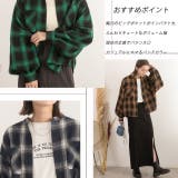 ポケット付き バンドカラーチェックシャツ | ad thie | 詳細画像13 