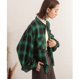 ポケット付き バンドカラーチェックシャツ | ad thie | 詳細画像7 