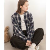 ポケット付き バンドカラーチェックシャツ | ad thie | 詳細画像9 