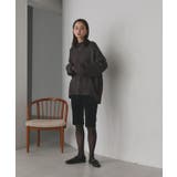 後スリット ニット モックネック | ad thie | 詳細画像11 