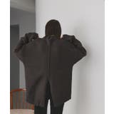 後スリット ニット モックネック | ad thie | 詳細画像16 