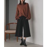 後スリット ニット モックネック | ad thie | 詳細画像27 