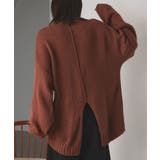 後スリット ニット モックネック | ad thie | 詳細画像28 