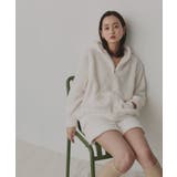 ボアパーカー ショートパンツ ルームウェア | ad thie | 詳細画像10