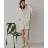 ボアパーカー ショートパンツ ルームウェア | ad thie | 詳細画像2