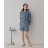 ボアパーカー ショートパンツ ルームウェア | ad thie | 詳細画像20
