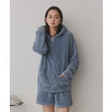 ボアパーカー ショートパンツ ルームウェア | ad thie | 詳細画像23