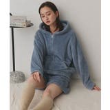 ボアパーカー ショートパンツ ルームウェア | ad thie | 詳細画像26