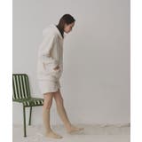 ボアパーカー ショートパンツ ルームウェア | ad thie | 詳細画像3