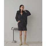 ボアパーカー ショートパンツ ルームウェア | ad thie | 詳細画像30