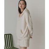 ボアパーカー ショートパンツ ルームウェア | ad thie | 詳細画像4