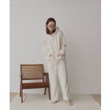 【新色追加！】ボアパーカー ロングパンツ ルームウェア | ad thie | 詳細画像11 