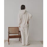 【新色追加！】ボアパーカー ロングパンツ ルームウェア | ad thie | 詳細画像13 