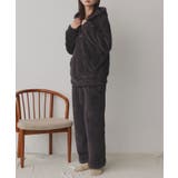 【新色追加！】ボアパーカー ロングパンツ ルームウェア | ad thie | 詳細画像20 