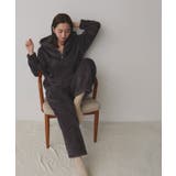 【新色追加！】ボアパーカー ロングパンツ ルームウェア | ad thie | 詳細画像24 