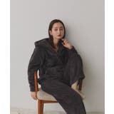 【新色追加！】ボアパーカー ロングパンツ ルームウェア | ad thie | 詳細画像26 