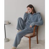 【新色追加！】ボアパーカー ロングパンツ ルームウェア | ad thie | 詳細画像46 