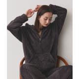 チャコール | 【新色追加！】ボアパーカー ロングパンツ ルームウェア | ad thie