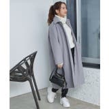 ステンカラーロングコート アウター コート | ad thie | 詳細画像12 