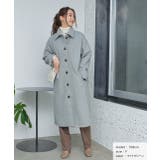 ステンカラーロングコート アウター コート | ad thie | 詳細画像14 