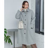 ステンカラーロングコート アウター コート | ad thie | 詳細画像15 