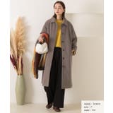 ステンカラーロングコート アウター コート | ad thie | 詳細画像2 