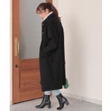 ステンカラーロングコート アウター コート | ad thie | 詳細画像9 