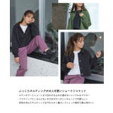 キルティングジャケット 中綿 袖ボリューム | ad thie | 詳細画像10