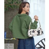 キルティングジャケット 中綿 袖ボリューム | ad thie | 詳細画像16