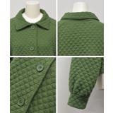 キルティングジャケット 中綿 袖ボリューム | ad thie | 詳細画像18