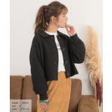 キルティングジャケット 中綿 袖ボリューム | ad thie | 詳細画像4