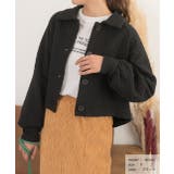 キルティングジャケット 中綿 袖ボリューム | ad thie | 詳細画像5