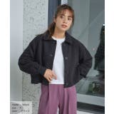 キルティングジャケット 中綿 袖ボリューム | ad thie | 詳細画像9