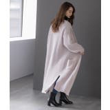 ニットカーディガン パッチポケッ トロング リブ スリット | ad thie | 詳細画像26 