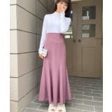 マーメイドスカート ロング フレア ハイウエスト ゴム ファスナー | ad thie | 詳細画像15