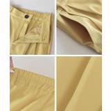 ストレートパンツ センタープレス タック カラー ポケット 後ろゴム | ad thie | 詳細画像37