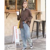 ピーチ起毛 ビックカラーシャツ | ad thie | 詳細画像11 