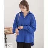 ピーチ起毛 ビックカラーシャツ | ad thie | 詳細画像5 